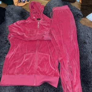 pink tracksuit